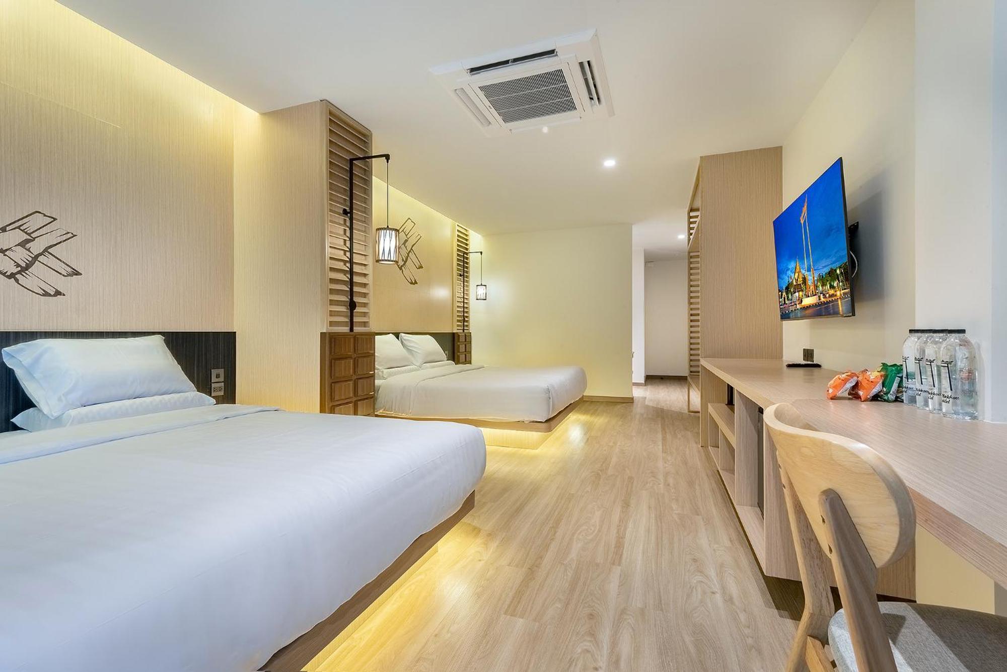 Phra Nakhon Poshtel Hostel Банкок Стая снимка